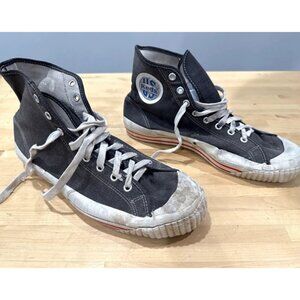 Vintage Rare 1940s USPro-Keds Canvas High-Top Basketball Sneakers–Men’s Size 9.5